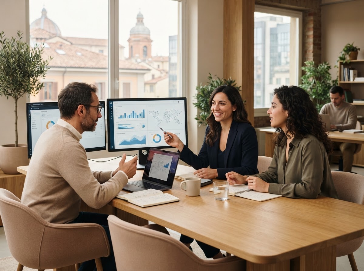 BTC SOUL AI team analysing financial data patterns